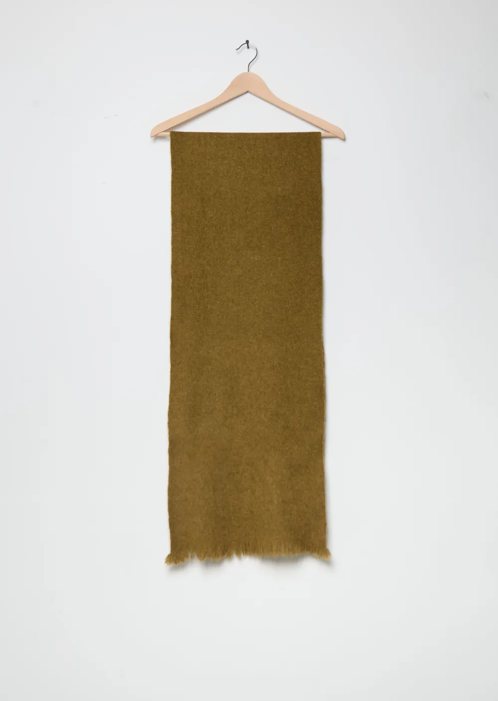 Minimal Yak Wool Woven Scarf