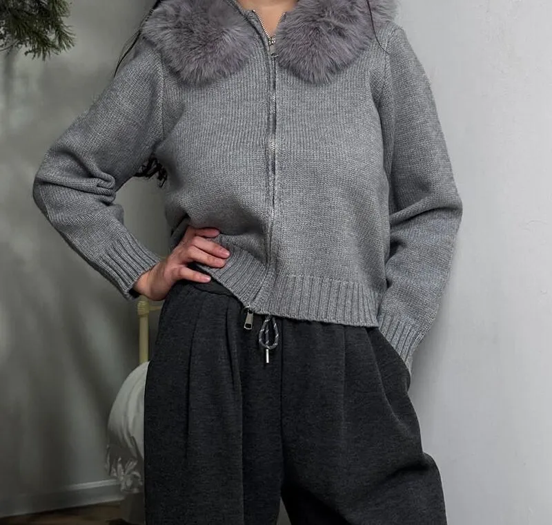 Faux Fur Jacket