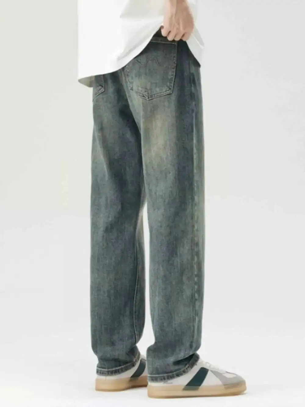 Soft Touch Wide Leg Jeans