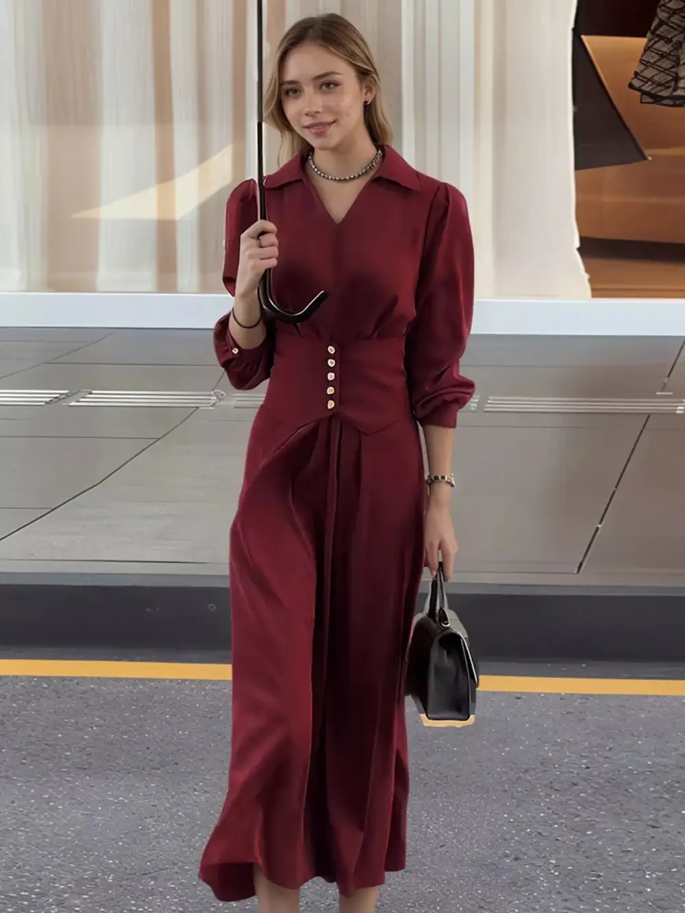 Soft Touch Long Sleeve Dress