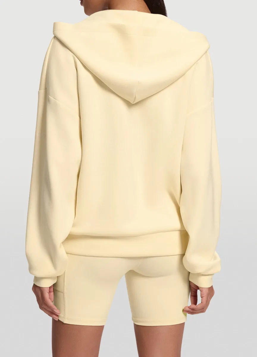 Casual Oversized Weekend Zip Hoodie