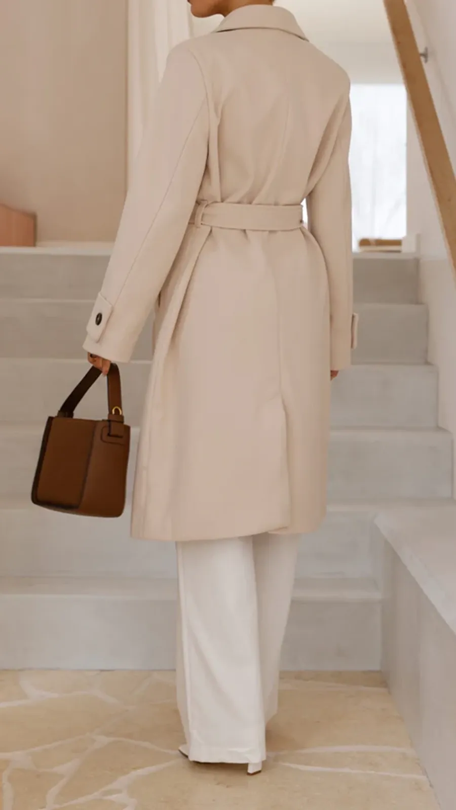 Padded Casual Long Jacket