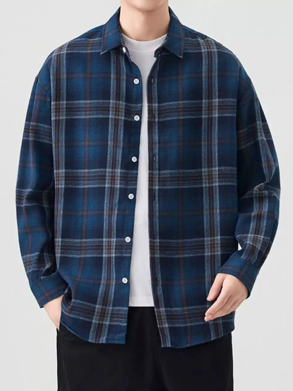 Button Up Plaid Shirt