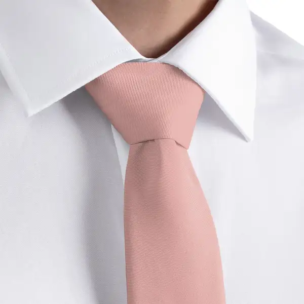 Artful Solid Theme Necktie