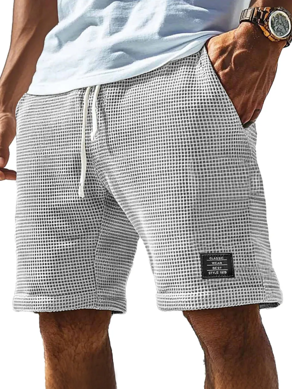 Everyday Corduroy Seamed Detail Shorts