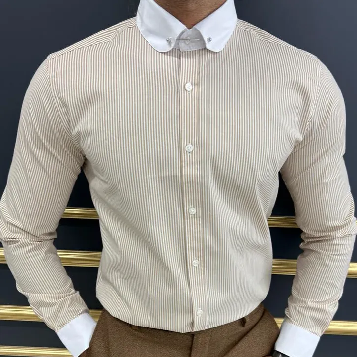 Everyday Slim Fit Striped Cotton Casual Shirt