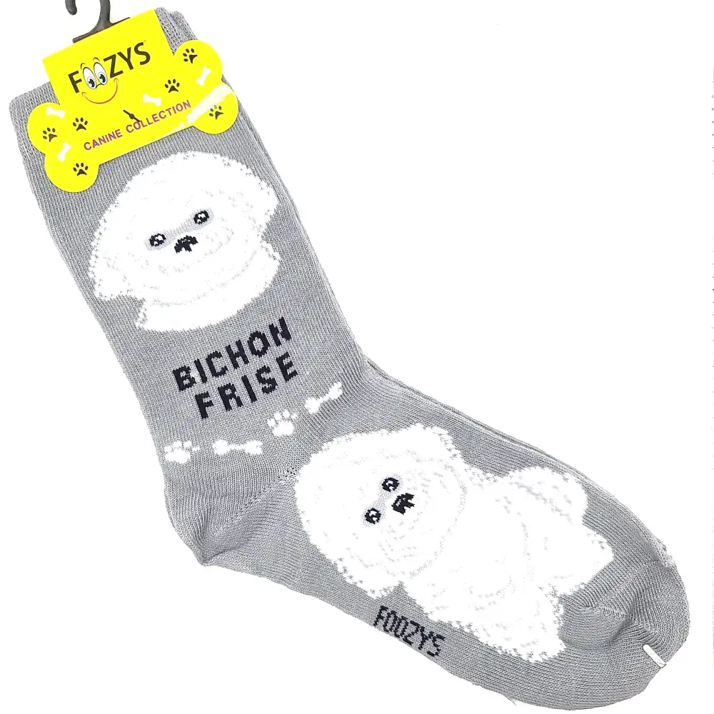 Unisex Fluffy Dog Crew Socks