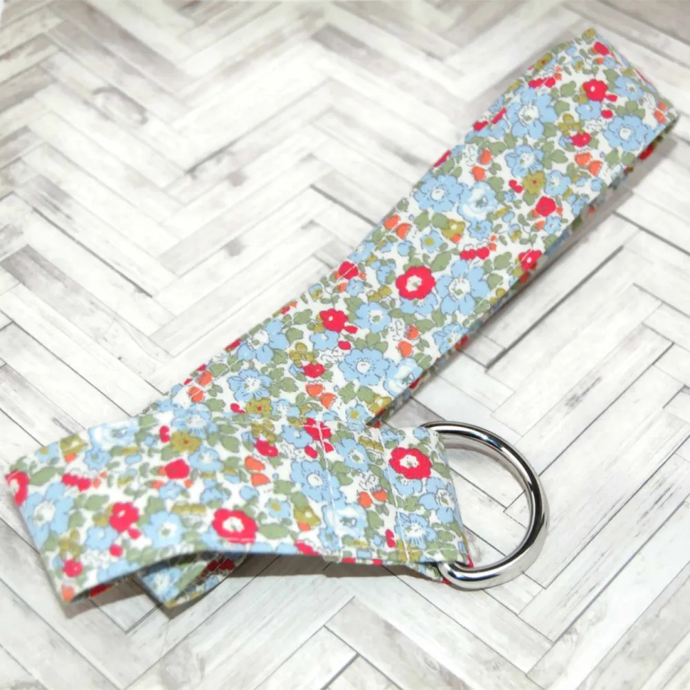 Lively Floral Cotton Belt