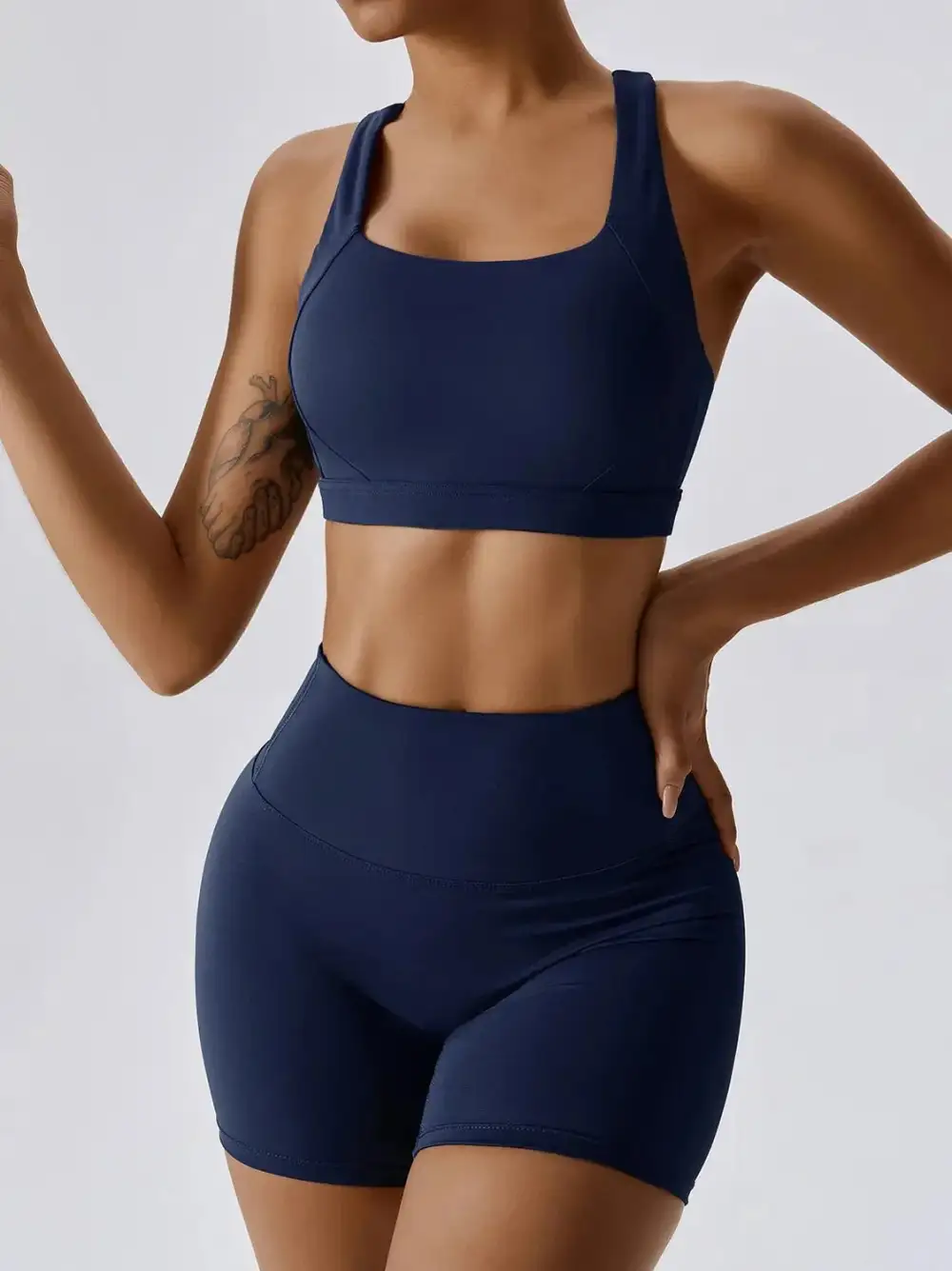 High-Waist Quick-Dry Studio Set