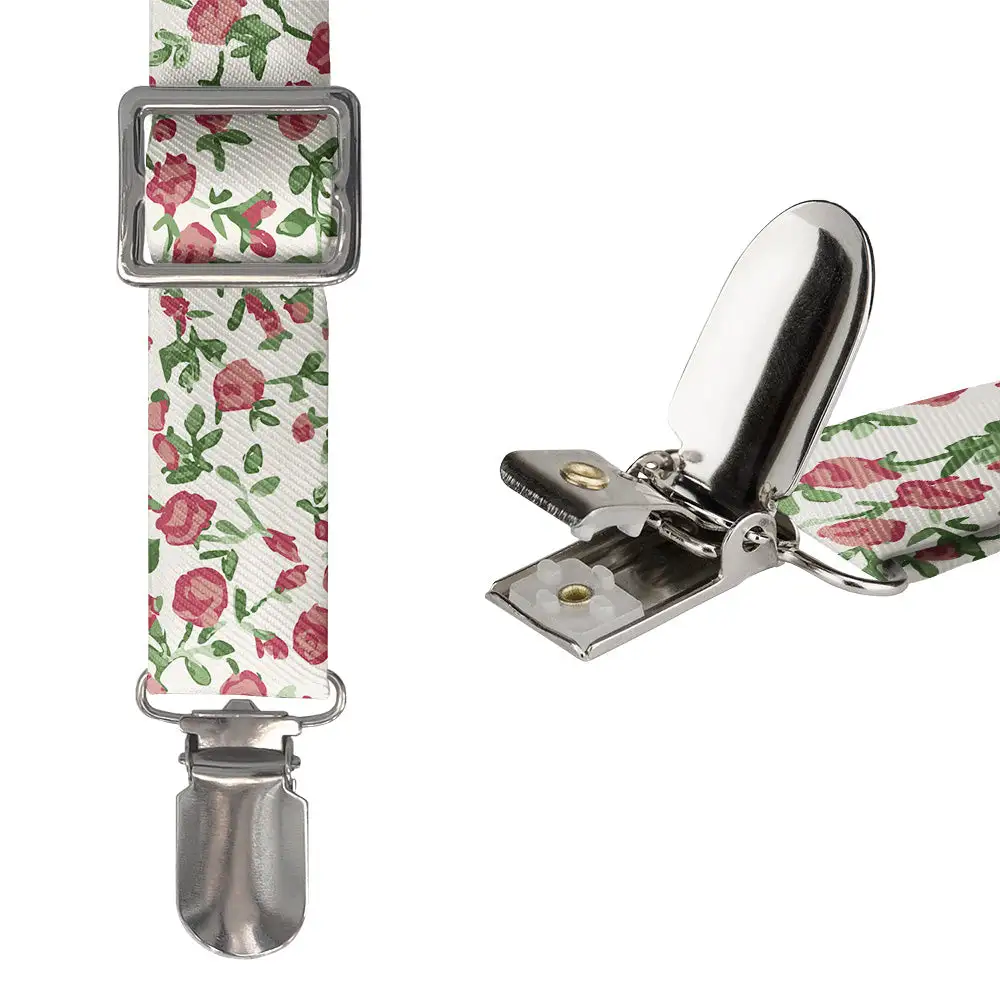 Edward Floral Pattern Suspenders