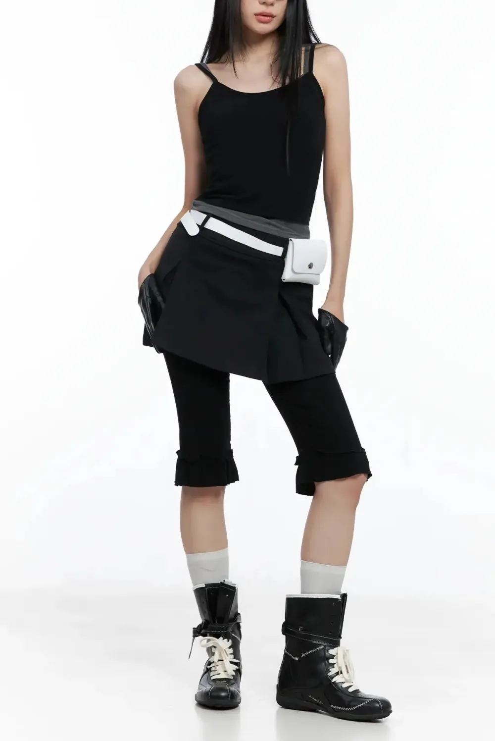 Square-Neck Tank Top