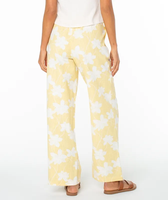 Relaxed Casual Wide Leg Pants