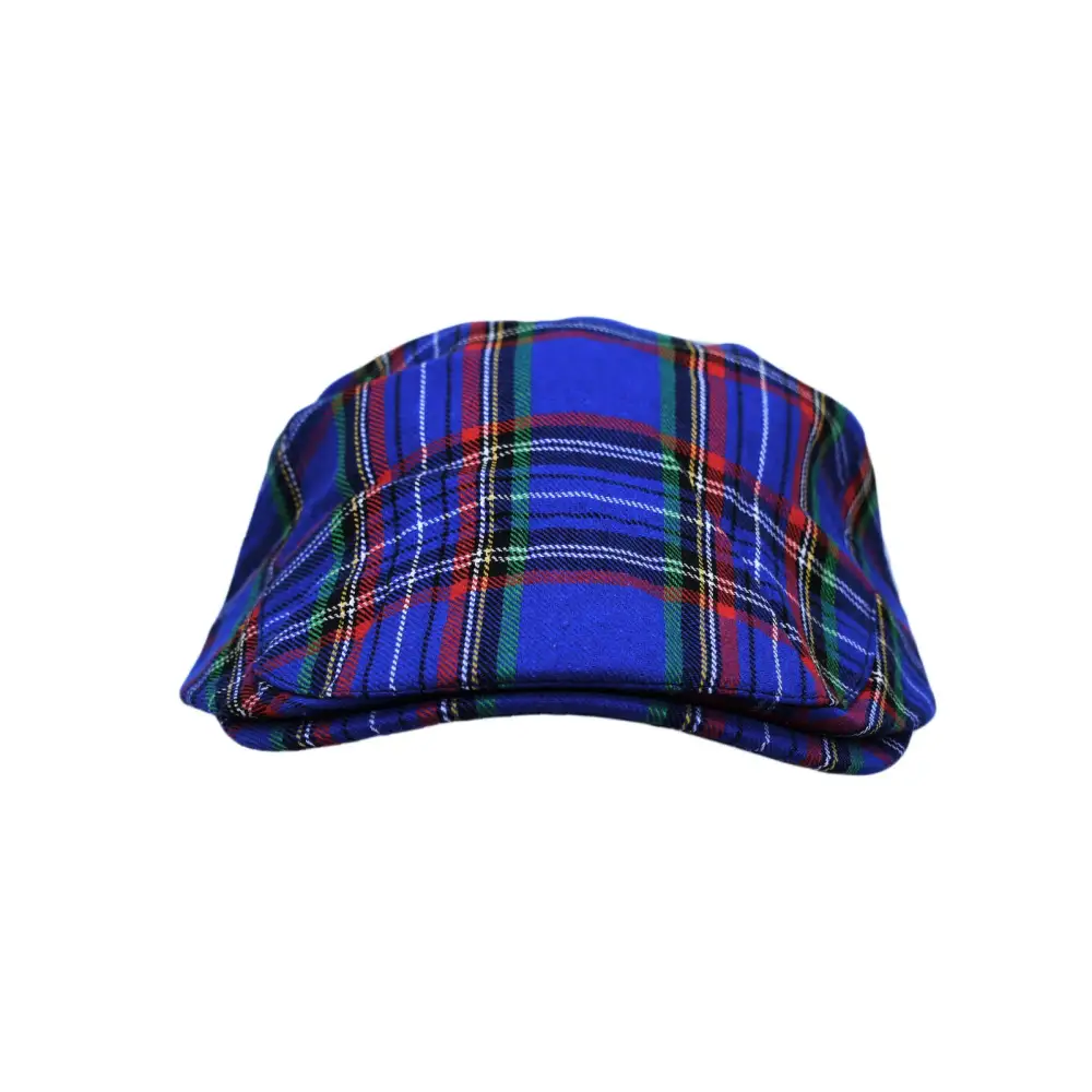Plaid Outdoor Newsboy Cap