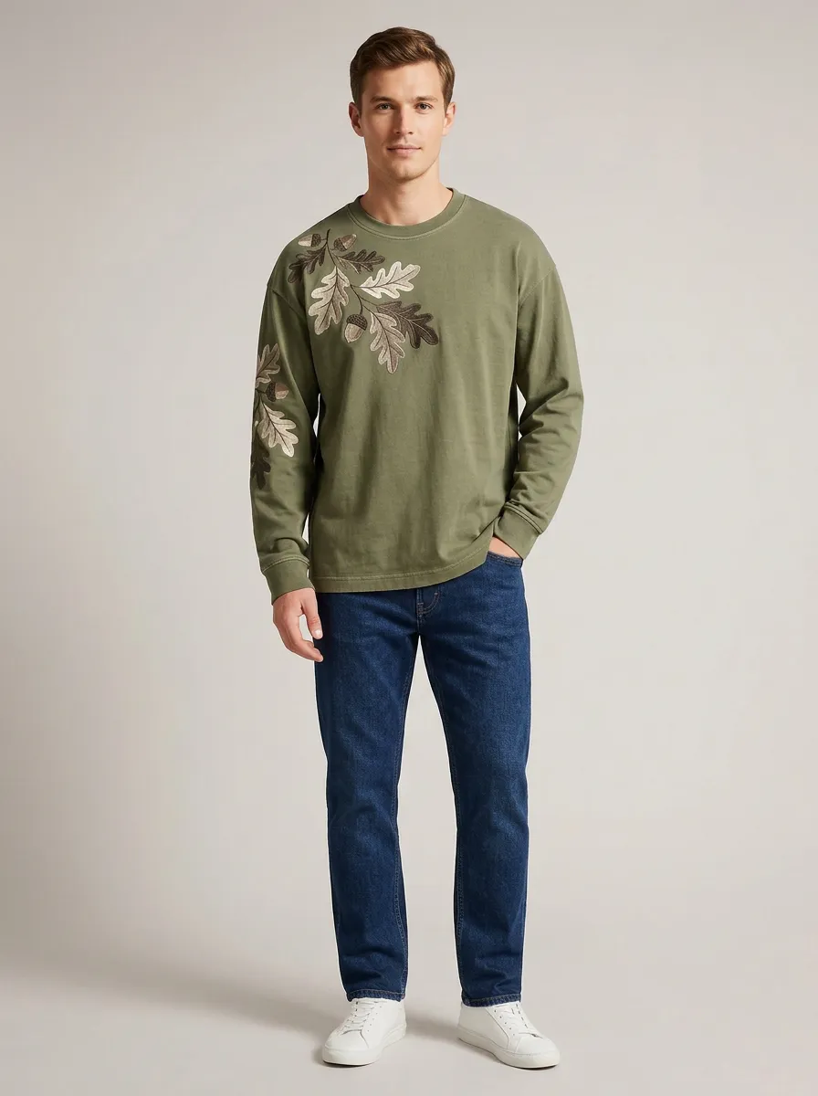 Men's Long Sleeve Casual Look Weekend Style Shirt