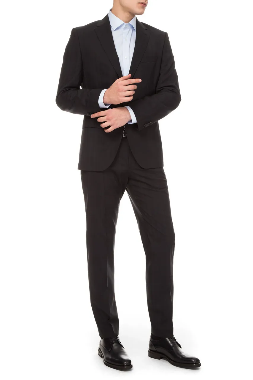 Smart-Casual Classic Men's Two-Piece Suit