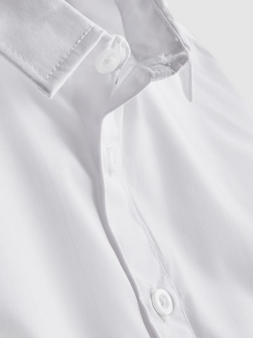 7-15yrs | 2pk Unisex Cotton Blend Long Sleeve School Shirts detail 2