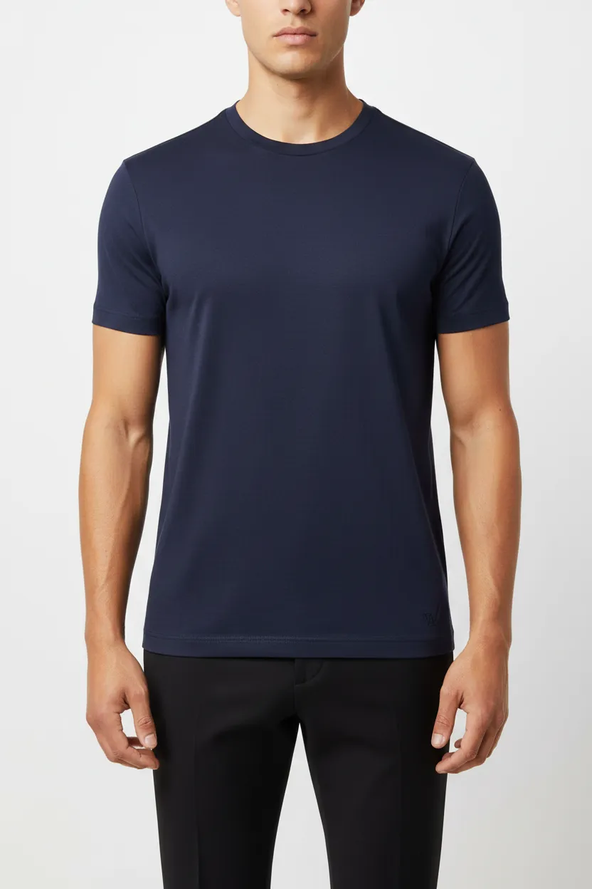 Everyday Round Neck Crew Neck Cotton T-Shirt