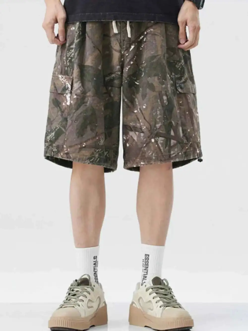Camouflage Cargo Shorts