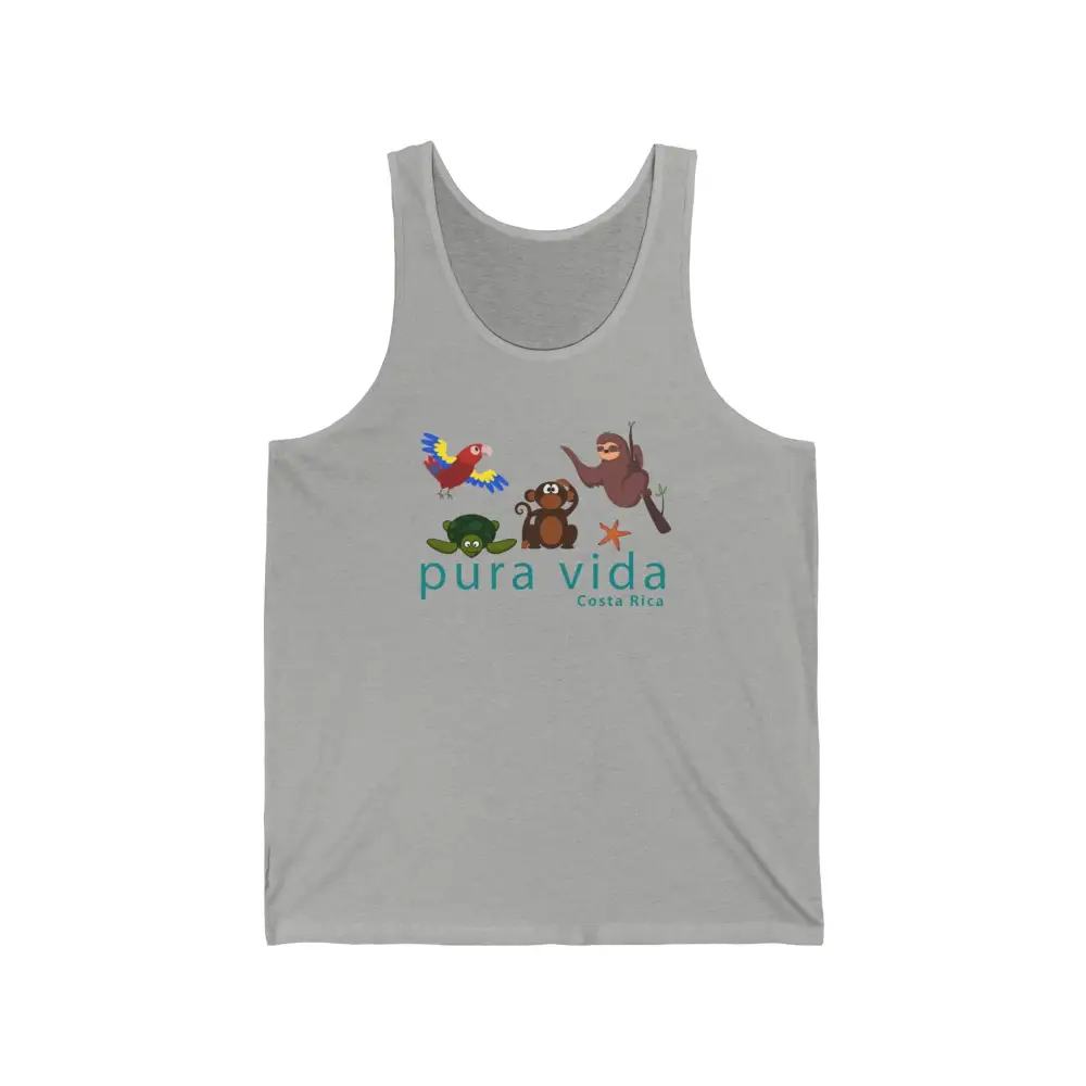Tropical Wildlife Graphic Tank Top