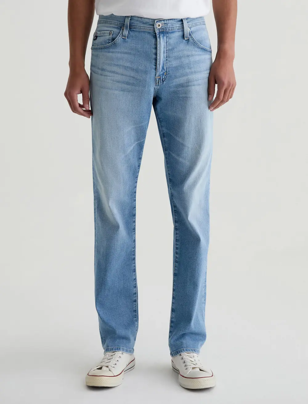 Men's Relaxed Tapered Comfort Stretch Jeans