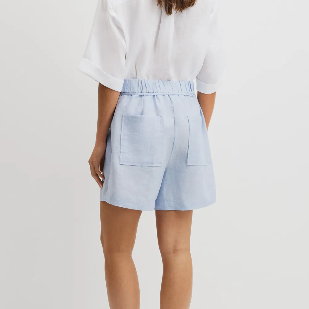 Women's Contemporary Linen Shorts