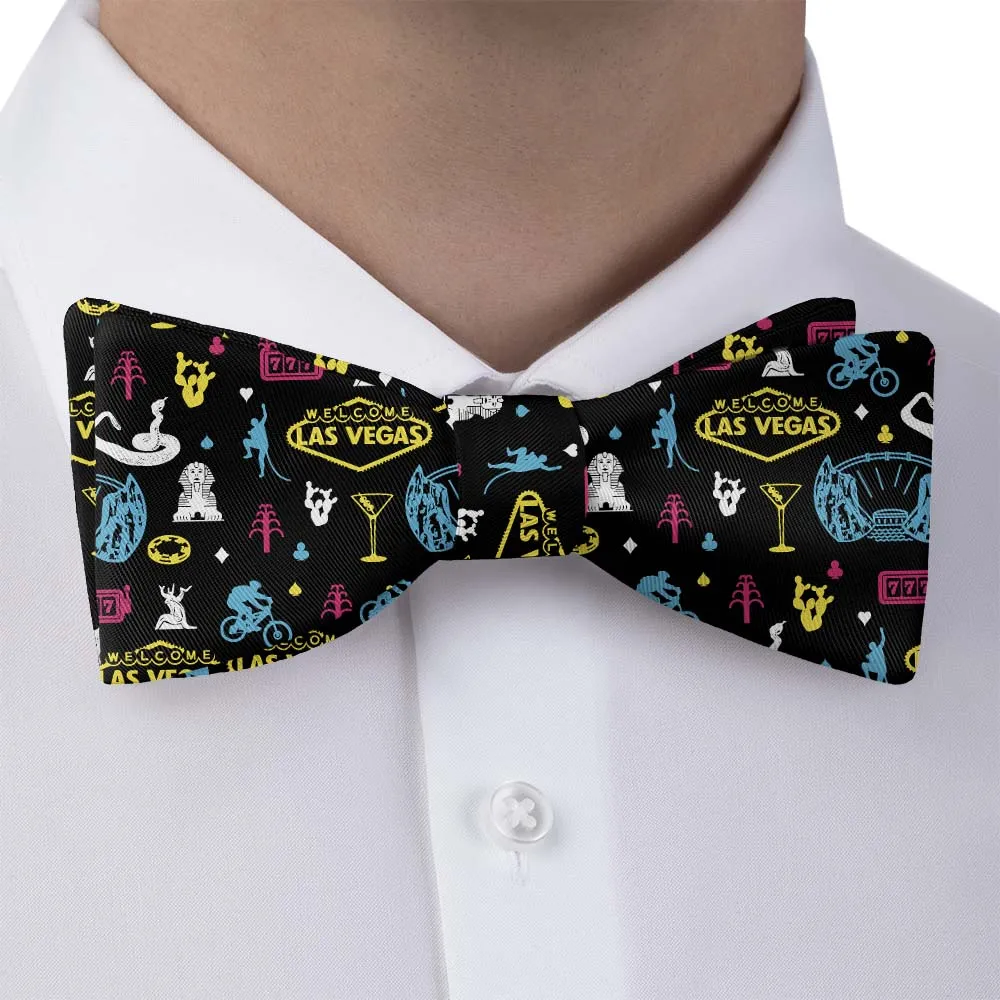 Bicycles Heritage Motif Bow Tie