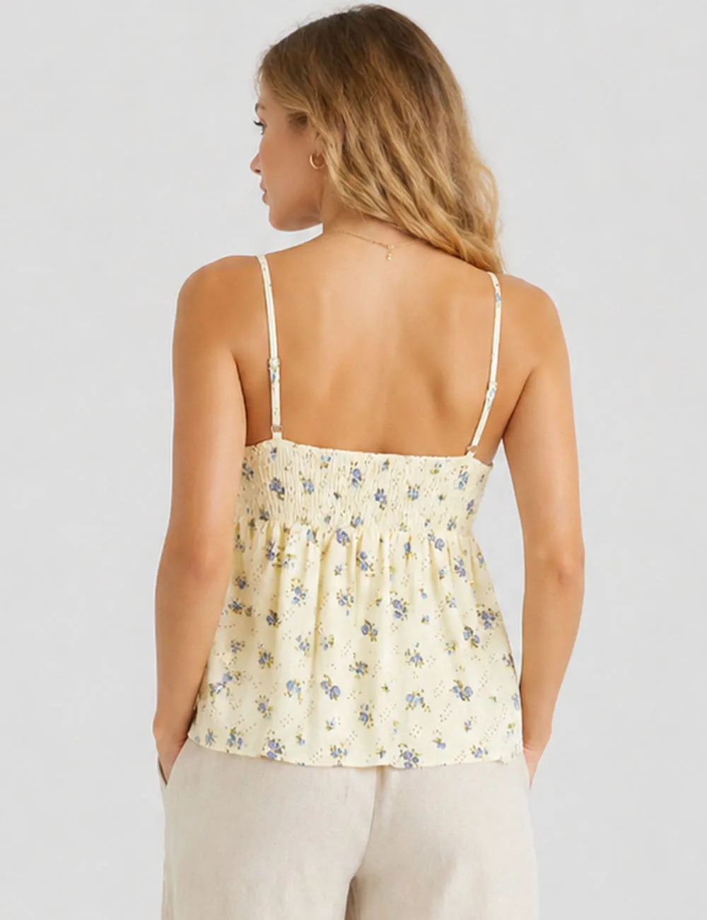 Boho Neck Cami Top