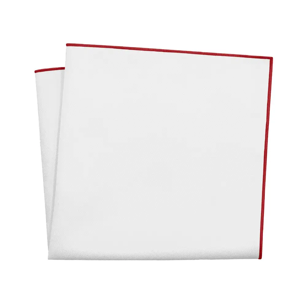 Polished Contemporary Solid Pocket Square