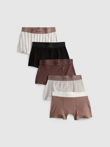 3-15yrs | 5pk Cotton Rich Trunks