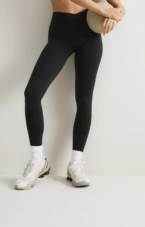 Streamlined Soft Wrap Waist Leggings