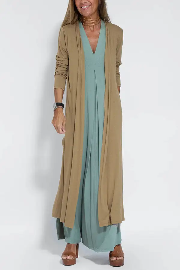 Elowen Flowy Maxi Comfort Dress