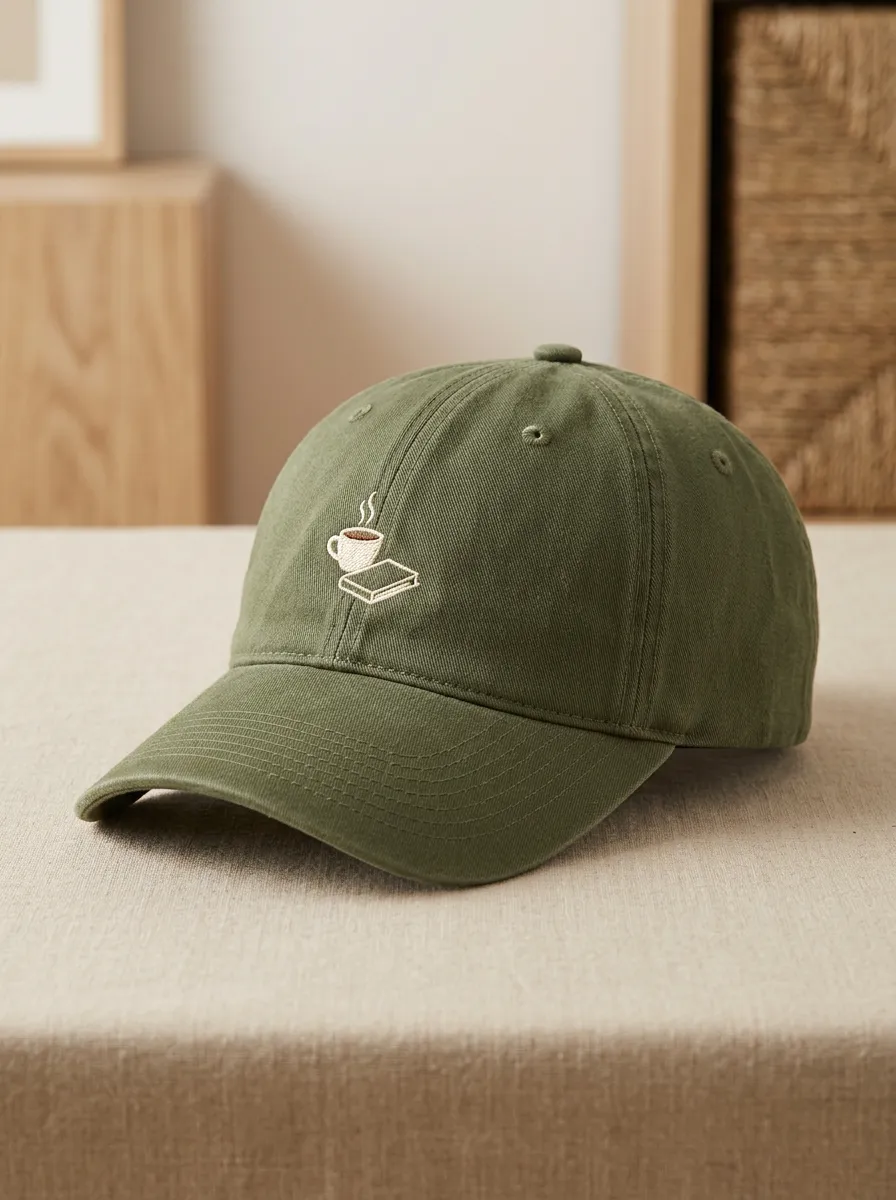 Book-Lover Embroidered Unisex Baseball Cap