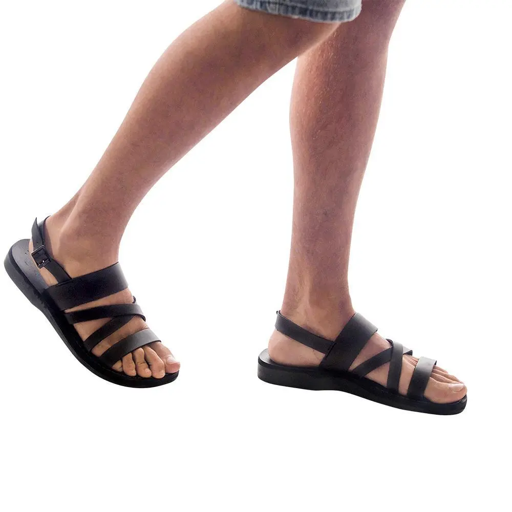 Leather Slingback Sandals