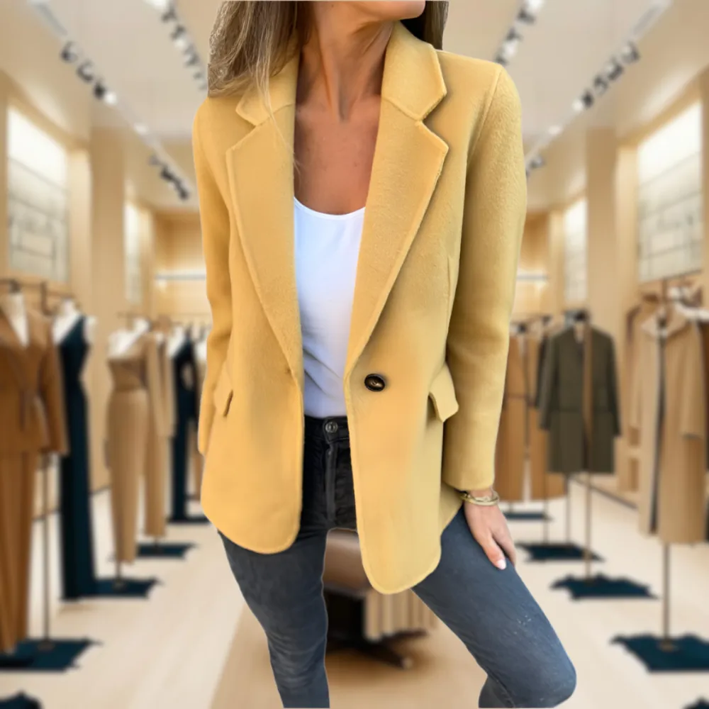 Wool Knit Blazer