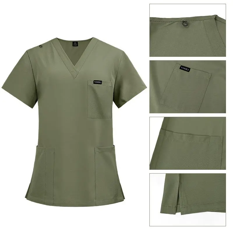 Women's Medical Scrubs Set