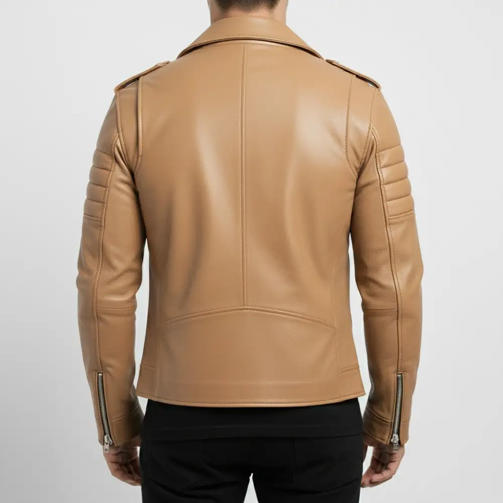 Classic Cowhide Biker Jacket