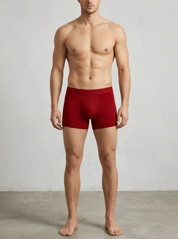 Men's Contoured Pouch Mid Rise 3-Pack Boxer Briefs