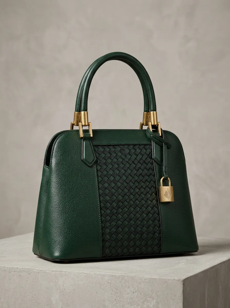 Woven Top-Handle Women's Top-Handle Handbag