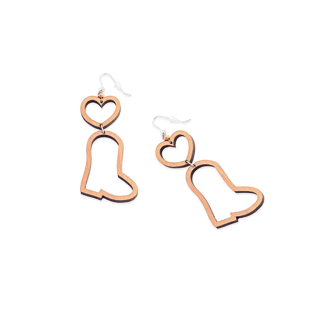 Artistic Decorative Artful Statement Earrings