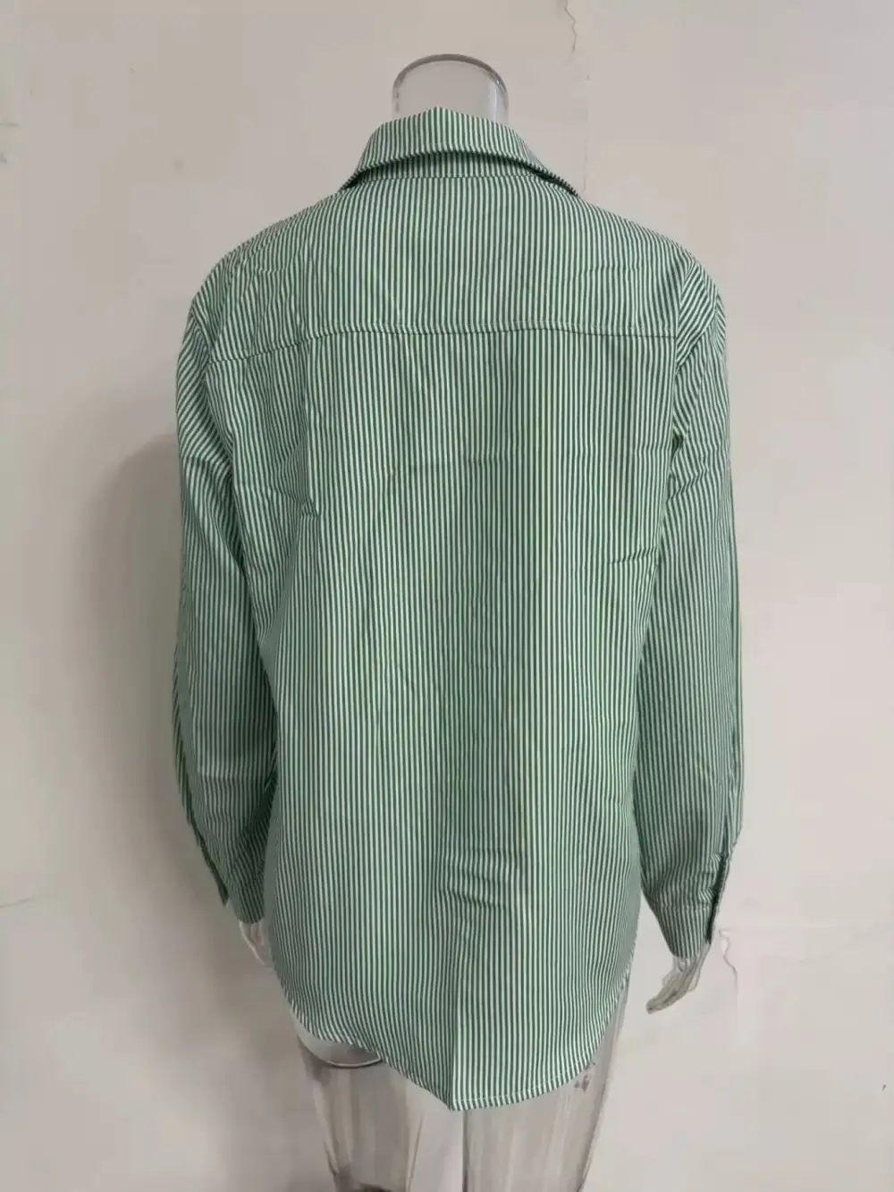 Striped Button Down Relaxed Fit Shirt