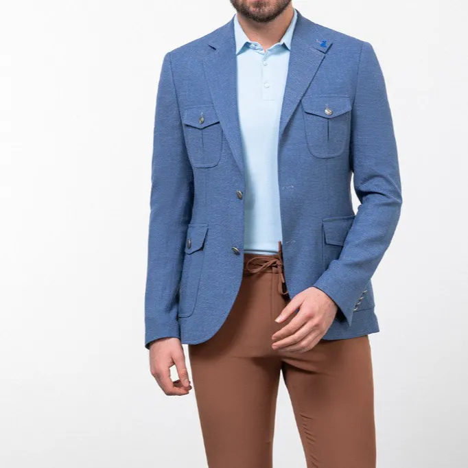 Classic Streamlined Slim Fit Blazer