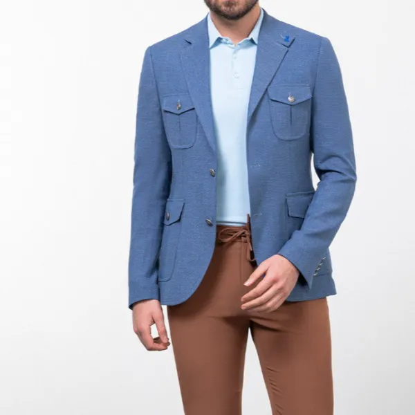 Classic Streamlined Slim Fit Blazer