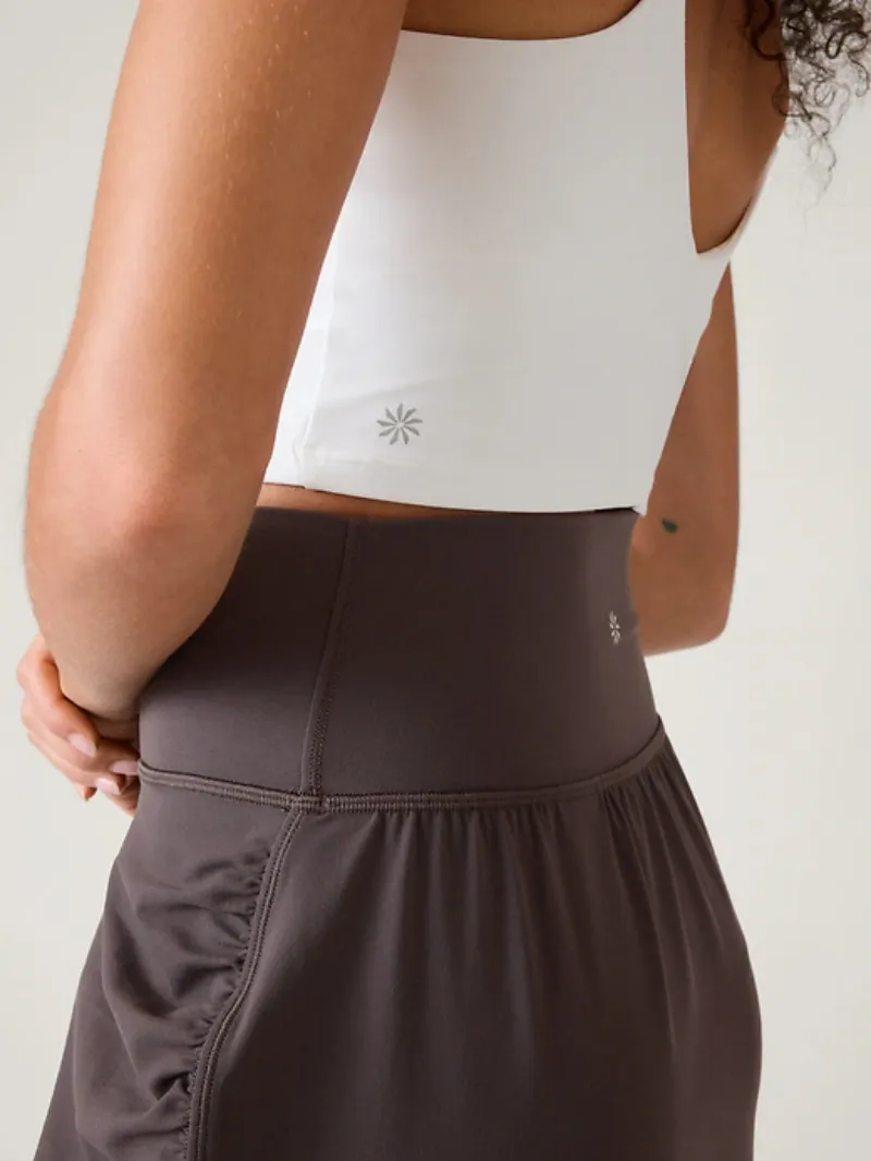 Fitted Midi Skirt For Sleek Casual Style