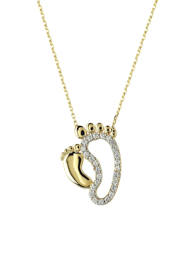 Always Everyday Footprint Necklace