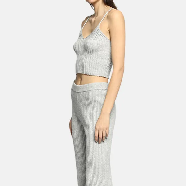 Wool Cotton Knit Tank Top