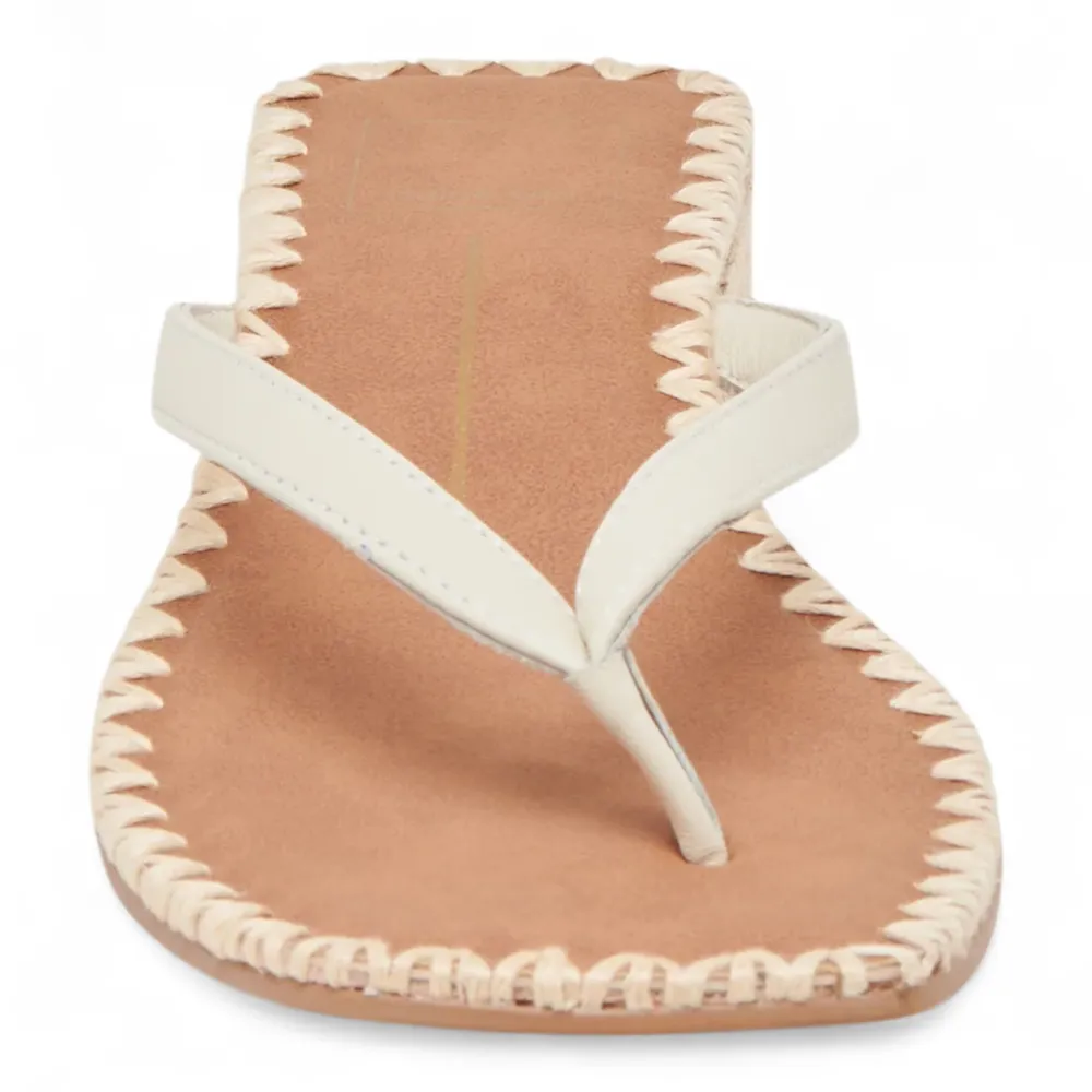 Barty Woven Block Heel Slip-On Sandals
