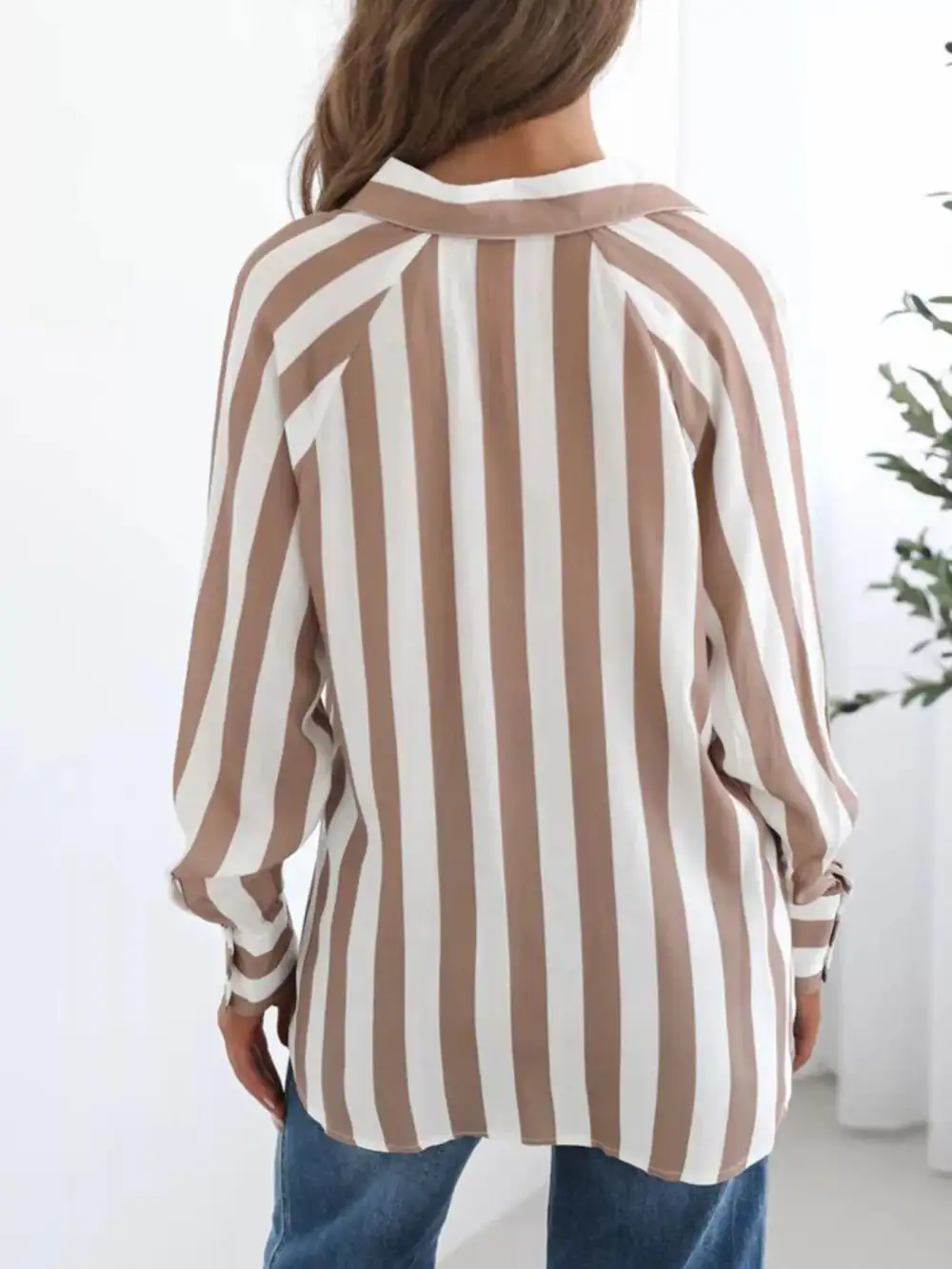 Striped Button Down Shirt