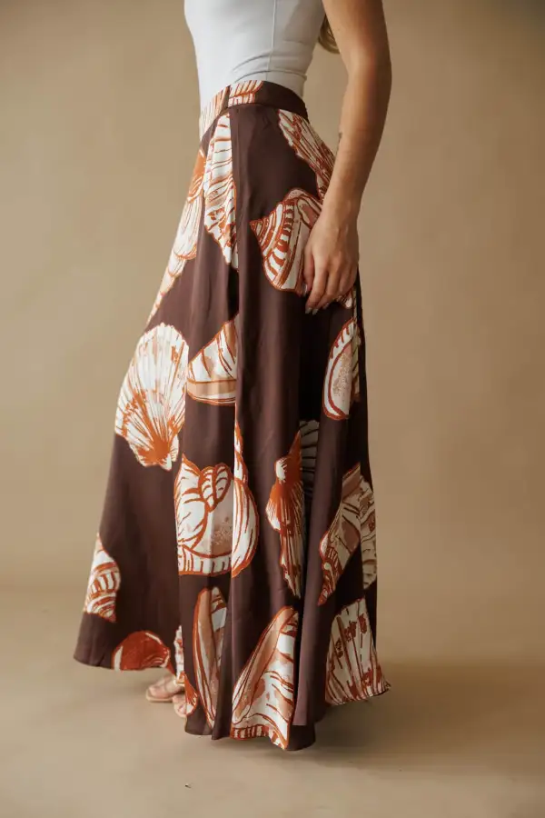 Satin Maxi Skirt