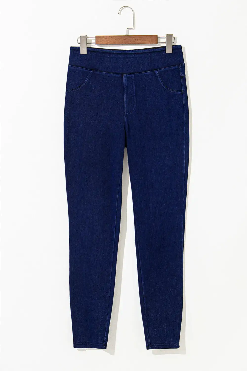 Versatile Skinny Pocketed Denim Jeans