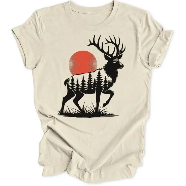Deer Sun Unisex T-Shirt
